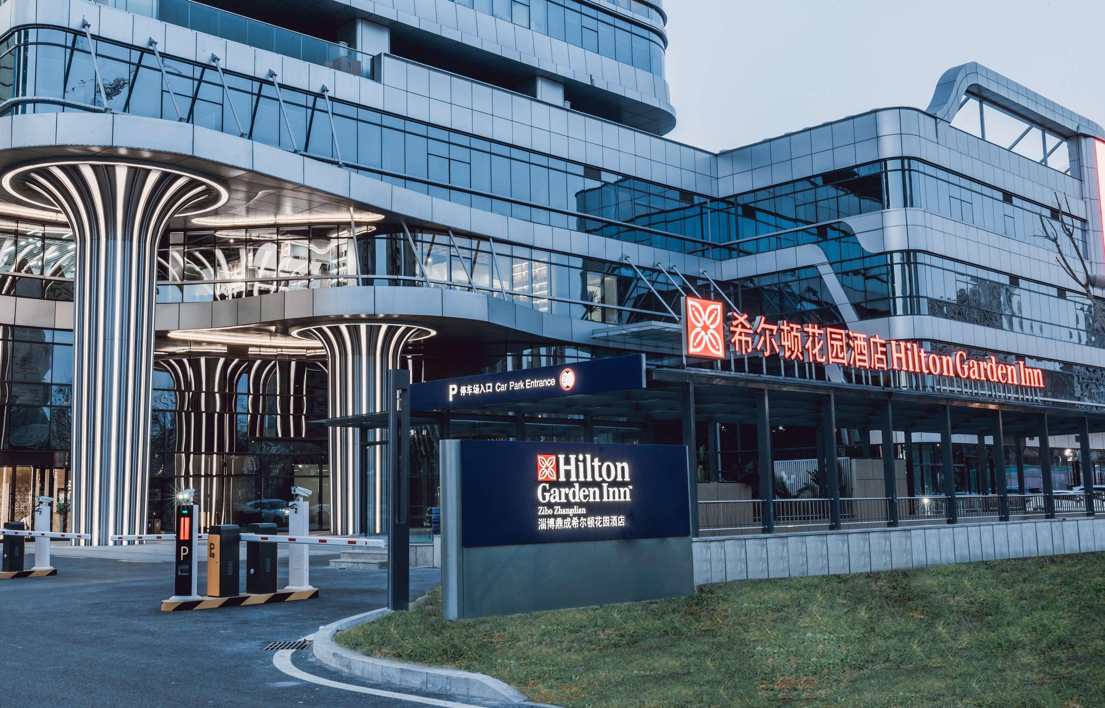 Hilton Garden Inn Zibo Zhangdian Exterior foto