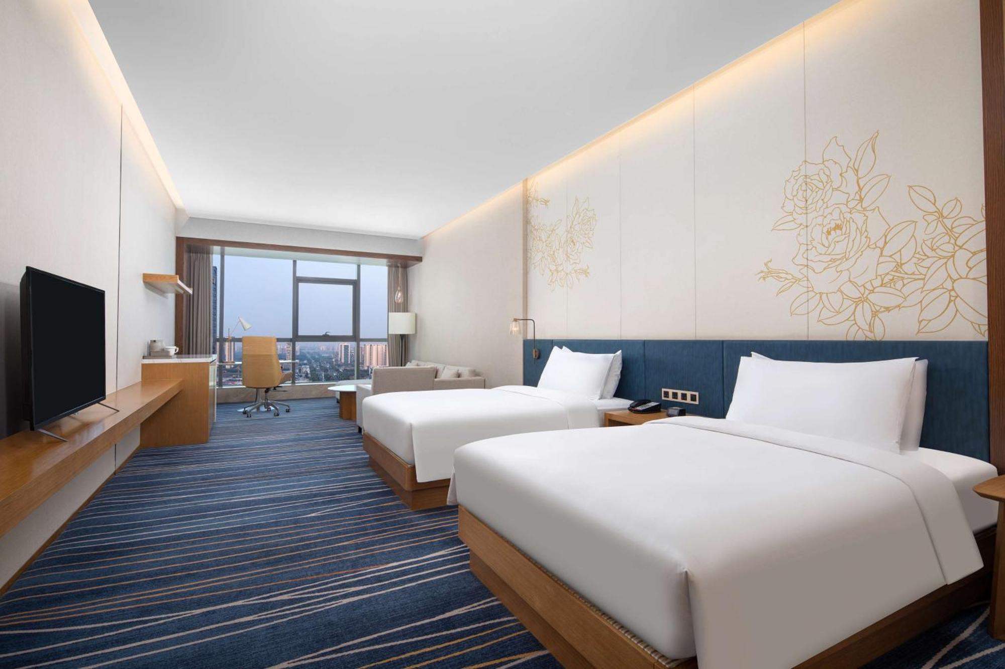 Hilton Garden Inn Zibo Zhangdian Exterior foto